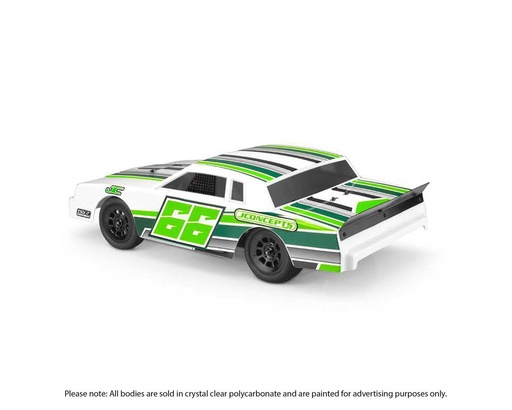 [JCO0422L] JConcepts 1987 Chevy Monte Carlo Street Stock Dirt Oval Body (Clear)