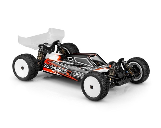 [JCO0461] JConcepts Schumacher Cat L1 Evo S2 Body w/Carpet Wing (Clear)