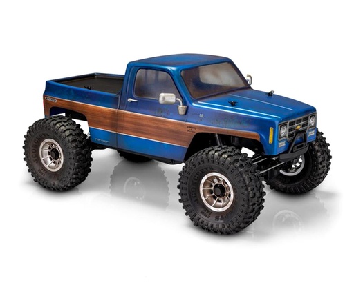 [JCO0465] JConcepts Tucked 1978 Chevy K10 Rock Crawler "Pre-Trimmed" Body (Clear) (12.3")
