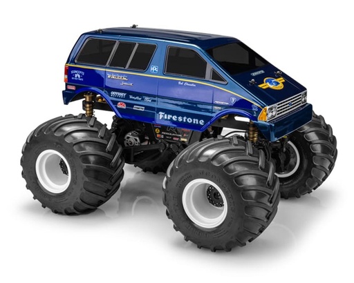 [JCO0484] JConcepts 1985 Ford Aerostar "BIGFOOT" Shuttle Regulator Body (Clear)