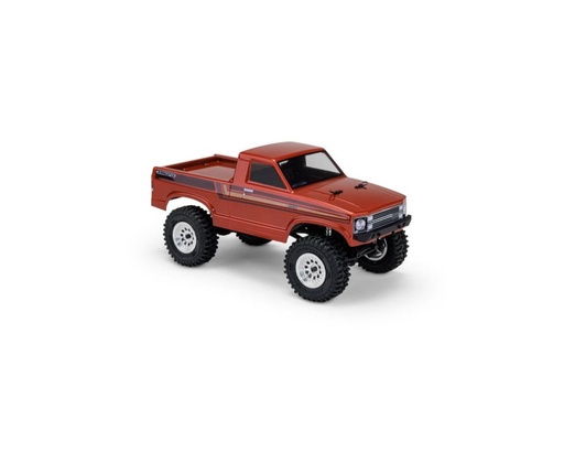 [JCO0498] JConcepts SCX24 79' Ford Courier Pickup Pre-Trimmed Crawler Body (Clear) (5.20")