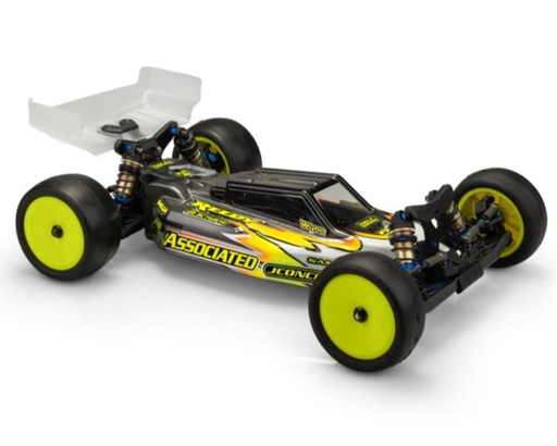 [JCO0614L] JConcepts RC10 B7/B7D "F2" Body w/Turf & Carpet Wings (Clear) (Light Weight)