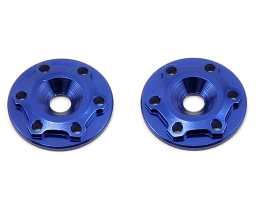 [JCO2214-1] JConcepts Aluminum "Finnisher" Wing Button (Blue) (2)