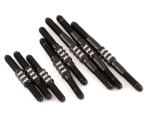 [JCO2228-2] JConcepts RC10 Classic Fin Titanium Turnbuckle Set (8) (Black)
