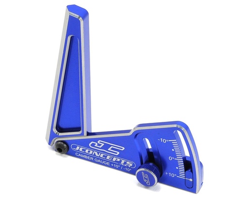 [JCO2283-1] JConcepts Aluminum Camber Gauge (85mm) (Blue)