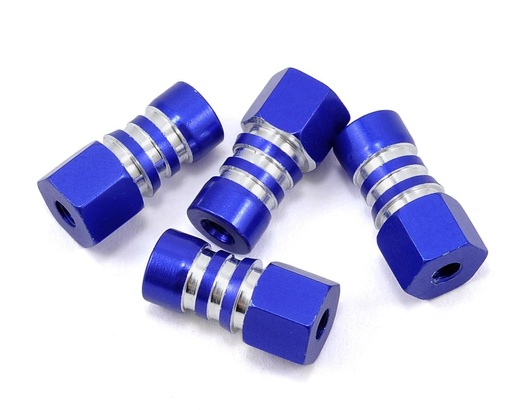 [JCO2294] JConcepts Front & Rear Shock Mount Standoff for Traxxas Slash 4x4 (Blue) (4)