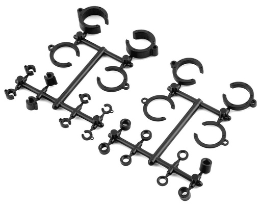 [JCO2295B] JConcepts Big Bore Shock Limiter Kit for Traxxas 1/10 2WD/4WD (Black) (24)