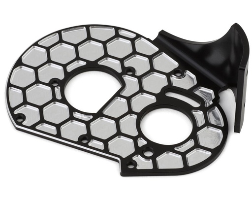 [JCO2319-2] JConcepts RC10 Aluminum Rear Motor Plate Honeycomb (Black)