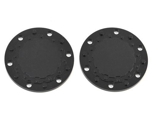 [JCO2400] JConcepts Aluminum Tribute Wheel Planetary Cap (Black) (2)