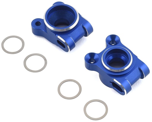 [JCO2536-1] JConcepts B74 Aluminum Rear Hub Carriers (Blue)