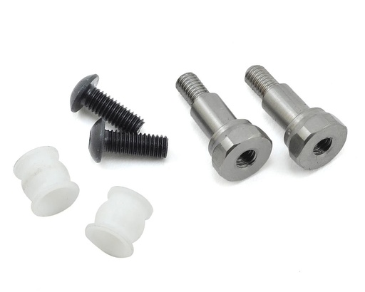 [JCO2599T] JConcepts B6/B6D Fin Short Titanium Shock Standoffs w/Bushing