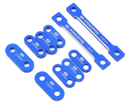 [JCO2606-1] JConcepts B6/B6D Laydown Transmission & Waterfall Shim Set (Blue)