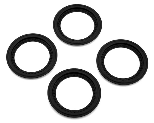 [JCO2651-2] JConcepts Tribute Monster Truck Wheel Mock Beadlock Rings (Black) (4)