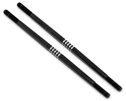 [JCO2675-OP2] JConcepts Tekno NT48 2.0 4x106mm Fin Titanium Turnbuckles (Black) (2)