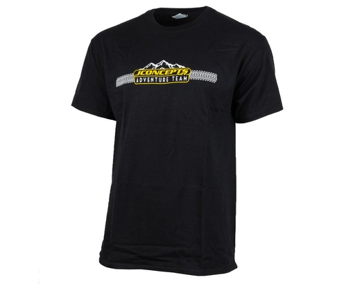 [JCO2722L] JConcepts "Adventure" T-Shirt (Black) (L)