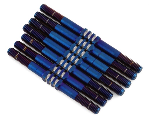 [JCO2849-1] JConcepts TLR 22X-4 3.5mm Fin Turnbuckle Kit (Blue) (7)
