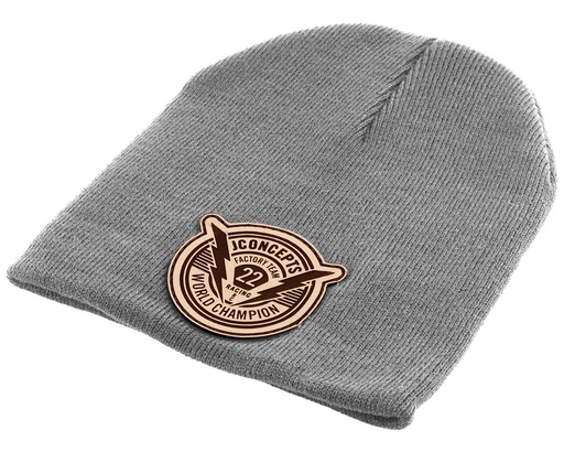 [JCO2976G] JConcepts "Forward Pursuit" 2022 Beanie (Grey) (One Size Fits Most)