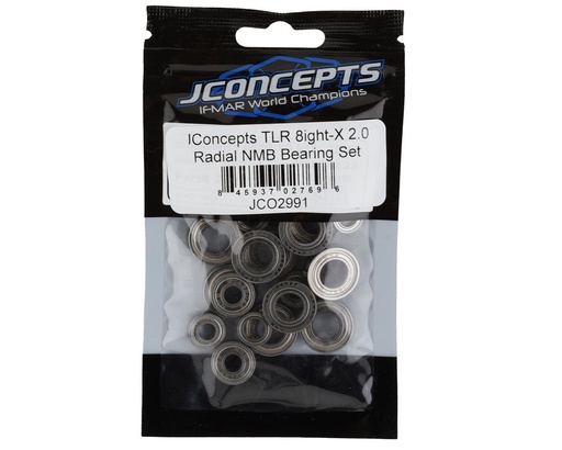 [JCO2991] JConcepts TLR 8ight-X 2.0 Radial NMB Bearing Set (22)