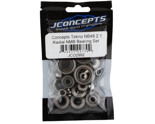 [JCO2992] JConcepts Tekno NB48 2.1 Radial NMB Bearing Set (32)