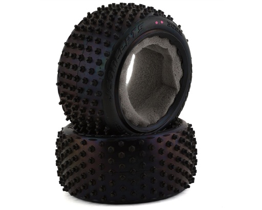 [JCO3059-010] JConcepts Drop Step 2.2" Rear Buggy Carpet Tires (2) (Pink)