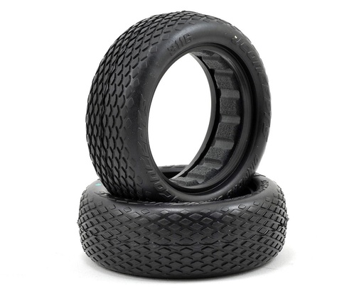[JCO3116-01] JConcepts Diamond Bars 2.2" 2WD Front Buggy Tires (2) (Blue)
