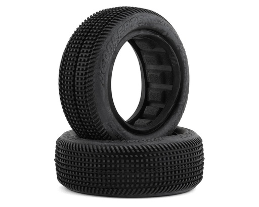 [JCO3134-03] JConcepts Sprinter 2.2" 2WD Front Buggy Dirt Oval Tires (2) (Aqua A2)