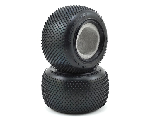 [JCO3163-010] JConcepts Pin Downs 2.2" Stadium Truck Carpet Tires (2) (Pink)