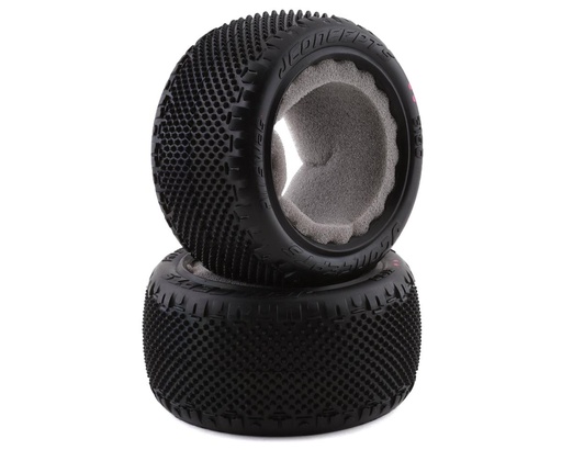 [JCO3180-010] JConcepts Pin Swag 2.2" Rear Buggy Carpet Tires (2) (Pink)