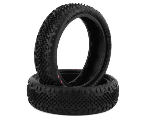 [JCO3181-010] JConcepts Pin Swag Slim 2.2" 2WD Front Buggy Carpet Tires (2) (Pink)