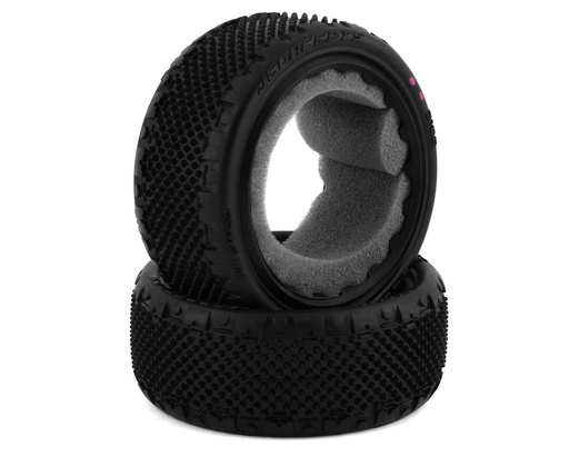 [JCO3182-010] JConcepts Pin Swag 2.2" 4WD Buggy Front Carpet Tires (2) (Pink)