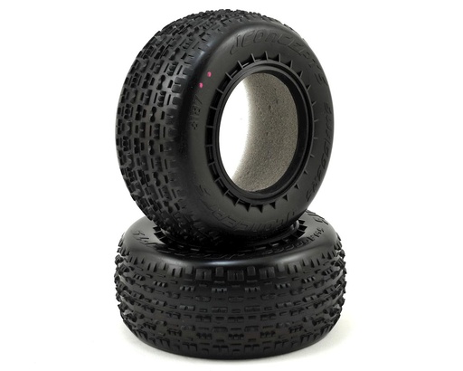 [JCO3187-010] JConcepts Swaggers Short Course Front Carpet Tires (2) (Pink)