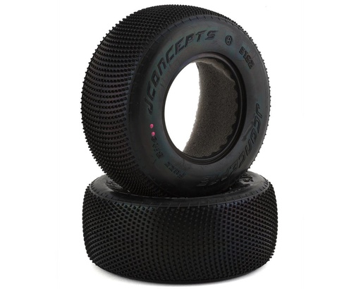 [JCO3192-010] JConcepts Fuzz Bite Short Course Carpet Tires (2) (Pink)