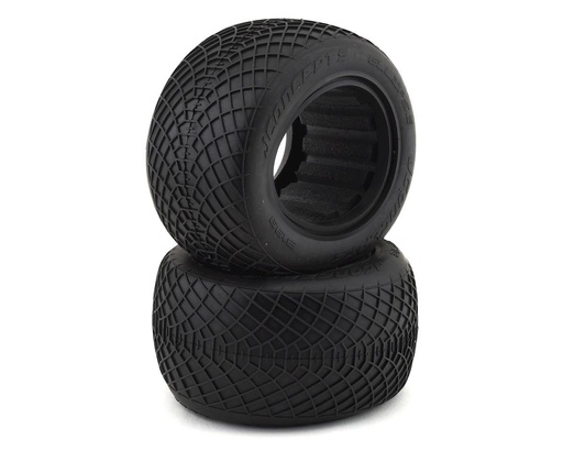 [JCO3199-03] JConcepts Ellipse 2.2" 1/10 Stadium Truck Tires (2) (Aqua A2)