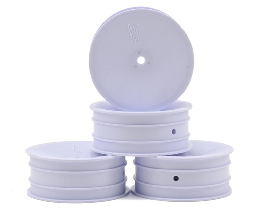 [JCO3347W] JConcepts 12mm Hex Mono 2.2 Front Wheels (4) (B7/B6/B5/RB6) (White)