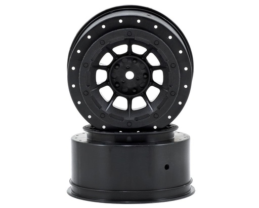 [JCO3351B] JConcepts 12mm Hex Hazard Short Course Wheels (Black) (2)