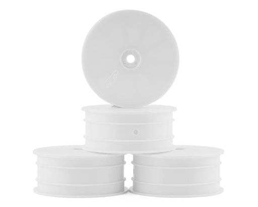[JCO3353W] JConcepts 12mm Hex Mono 2.2 4WD Front Buggy Wheels (4) (White)