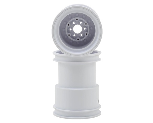 [JCO3377W] JConcepts Tribute 2.6 x 3.6" Monster Truck Wheel (White) (2)