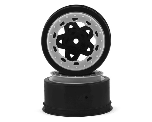 [JCO3391BW] JConcepts 12mm Hex Tremor Short Course Wheels (Black) (2)