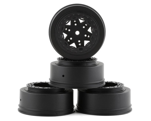 [JCO3393B] JConcepts 17mm Hex Tremor Wheels for Traxxas UDR (Black) (4)