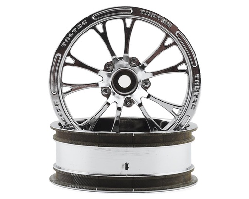 [JCO3399C] JConcepts Tactic Street Eliminator 2.2" Front Drag Racing Wheels (2) (Chrome)