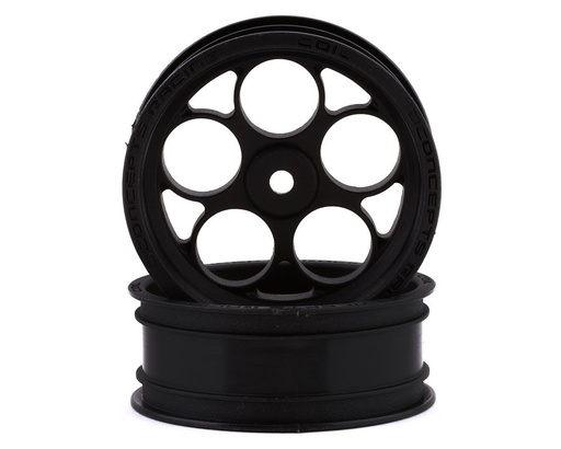 [JCO3407B] JConcepts Coil Street Eliminator 2.2" Front Drag Racing Wheels (Black) (2)