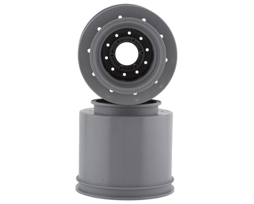 [JCO3414S] JConcepts Aggressor 2.6x3.8" Monster Truck Wheel (Silver) (2) w/17mm Hex