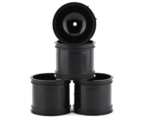 [JCO3417B] JConcepts 12mm Hex 2.2" Super Dish Front Wheel (Black) (4)