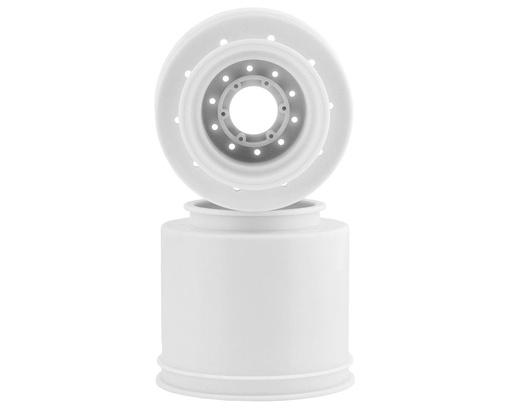 [JCO3423W] JConcepts Aggressor 2.6x3.8" Monster Truck Wheel (White) (2) w/17mm Hex