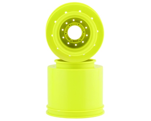 [JCO3423Y] JConcepts Aggressor 2.6x3.8" Monster Truck Wheel (Yellow) (2) w/17mm Hex
