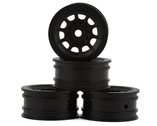 [JCO3430B] JConcepts Axial SCX24 Hazard 1.0" 1/24 Crawler Wheels (Black) (4)