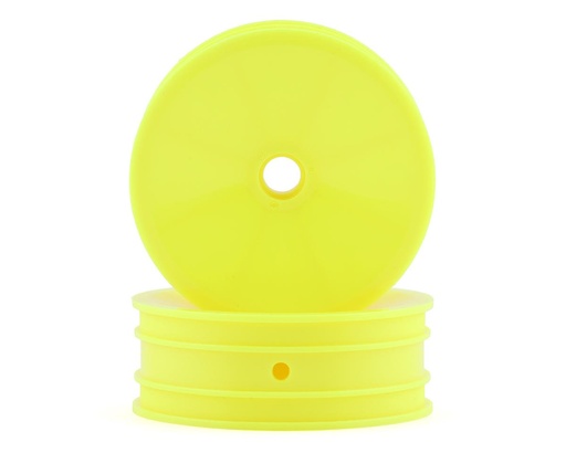 [JCO3437Y] JConcepts Mono 1.9" RC10 Front Wheel (Yellow) (2)