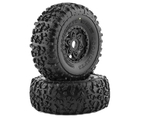 [JCO4011-30951] JConcepts Mojave 6S BLX Pre-Mounted Landmines Tires w/Tremor Wheels (Black) (2) (Yellow)