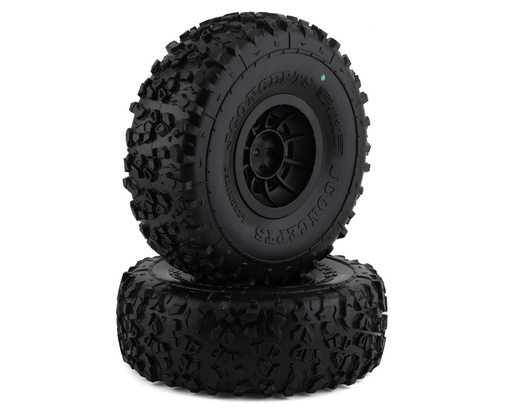 [JCO4030-3294] JConcepts Landmines 2.9" Pre-Mounted Tires w/Hazard Wheel (2) (Green)