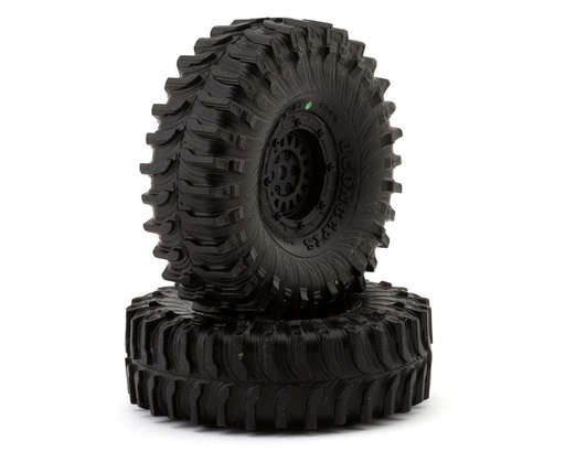 [JCO4058-32913] JConcepts The Hold 1.0" Pre-Mounted Tires (63mm OD) (2) w/Crusher Wheels (Green)